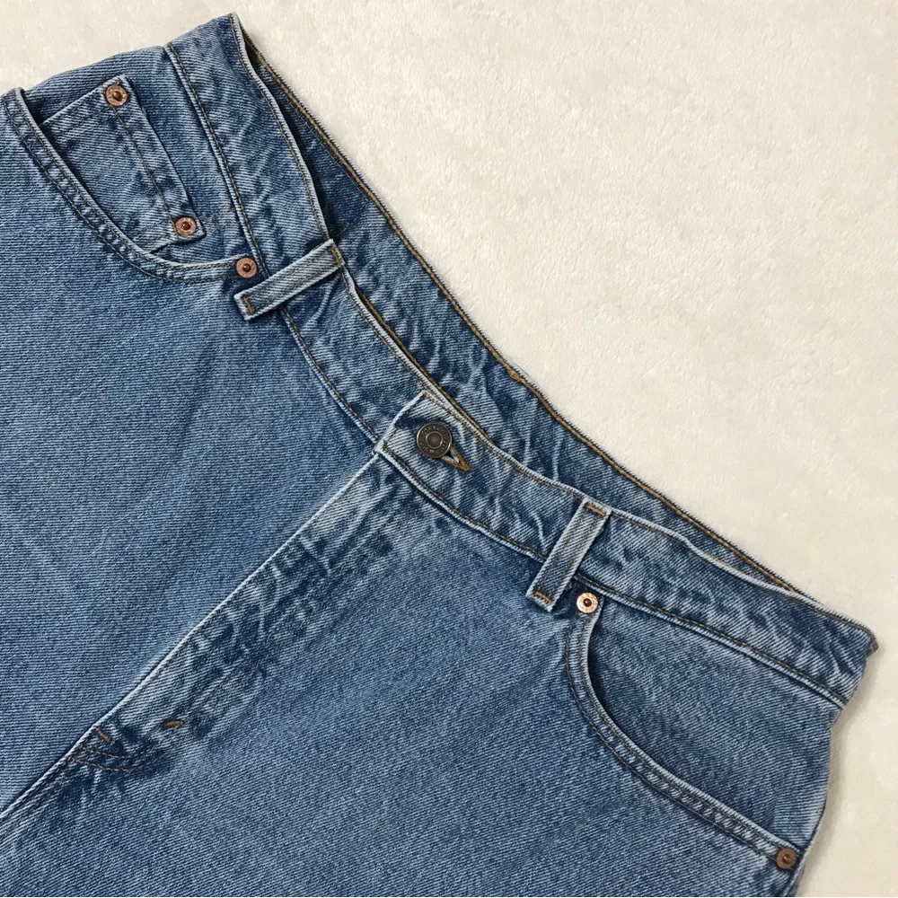 Vintage 500 Levi’s High Rise Relaxed Fit Tapered Leg Denim Jeans - Picture 4 of 10